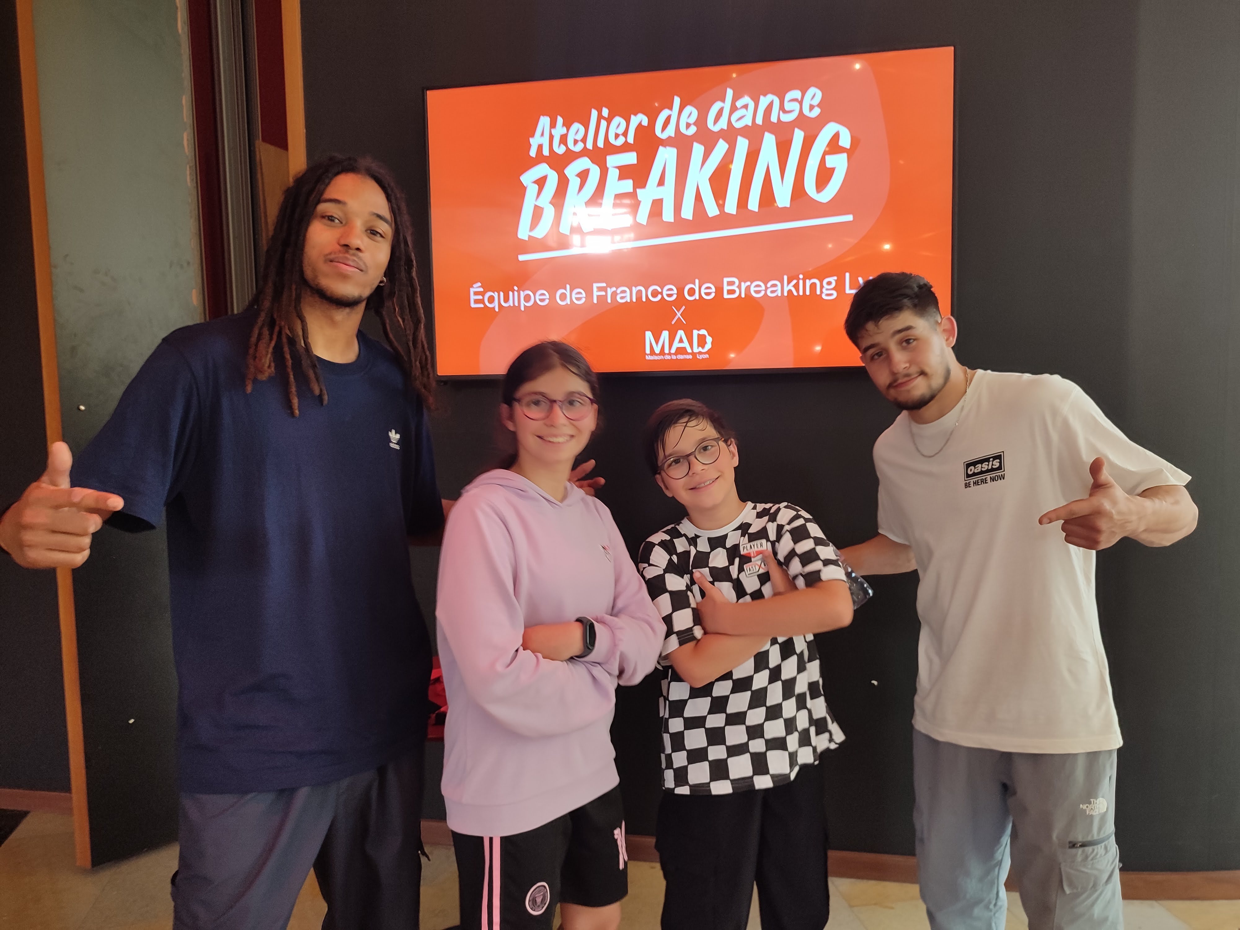 Atelier equipe de France Louna  Thelou